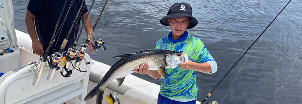 Young man's big catch